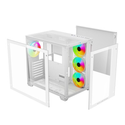 Gabinete Balam Rush Tank Pro GM930 Legend Series con Ventana RGB, Midi-Tower, Micro-ATX/Mini-ITX, USB 3.0/2.0, sin Fuente, 4 Ventiladores ARGB Instalados, Blanco
SKU: BR-935951