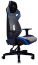 Yeyian Silla Gamer Drakkar, hasta 150Kg, Negro/Azul Descansabrazos 2D SKU: YFC-ECFL-01-BL