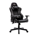 Yeyian Silla Gamer Ryuji Night Camouflage, hasta 150kg, Negro/Gris Poliuretano SKU: YFRN-042920