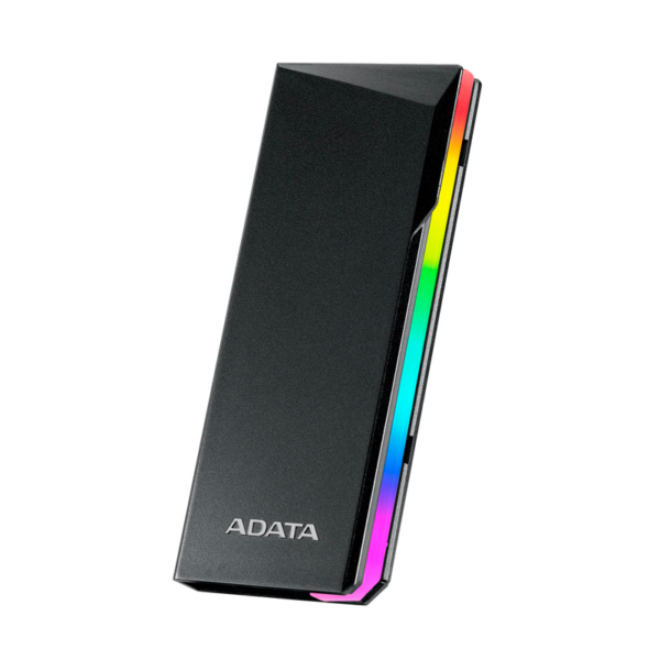 Adata Gabinete de Disco Duro EC700G RGB M.2, SATA, USB 3.2, Negro SKU: AEC700GU32G2-CGY