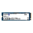 SSD Unidad de Estado Sólido Kingston NV2 NVMe, 250Gb, PCI Express 4.0, M.2 Gen 4x4 NVMe SKU: SNV2S/250G