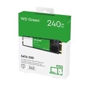 SSD Unidad de estado sólido Western Digital Green de 240GB, M.2, SATA (6Gb/s). SKU: WDS240G2G0B