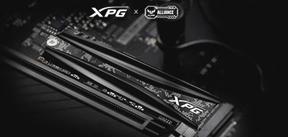 Unidad de Estado Sólido SSD XPG GAMMIX S41 3D NAND, 512GB, PCI Express 3.0 M.2 PCIe Gen3x4 & NVMe 1.3 SKU: AGAMMIXS41-512G-C