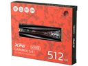 Unidad de Estado Sólido SSD XPG GAMMIX S41 3D NAND, 512GB, PCI Express 3.0 M.2 PCIe Gen3x4 & NVMe 1.3 SKU: AGAMMIXS41-512G-C