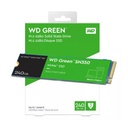 SSD Unidad de Estado Sólido Western Digital Green SN350 de 240GB, M.2 PCIe Gen3 x4, NVMe 1.3 SKU: WDS240G2G0C