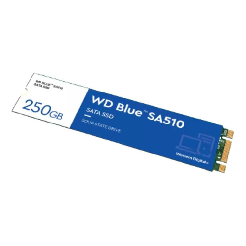 SSD Unidad de Estado Sólido Western Digital WD Blue 3D NAND, 250GB, M.2 SKU: WDS250G2B0B