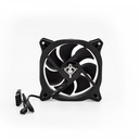 Ventilador Yeyian Typhoon LED Azul, 120mm, 1500RPM, Negro - 3 Piezas SKU: YCT-050720B