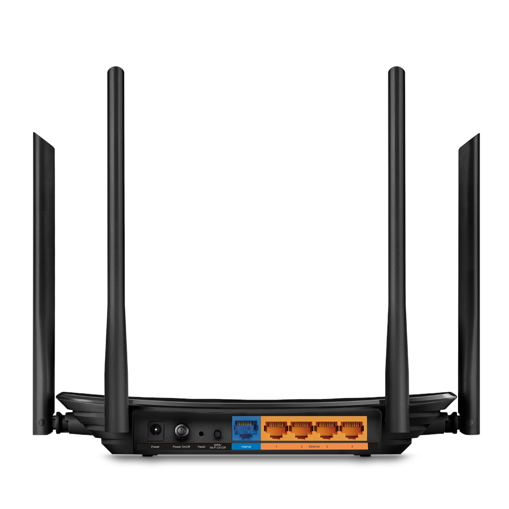 Router TP-Link Gigabit Ethernet de Banda Dual MU-MIMO AC1200 ARCHER C6, Inalámbrico, 867Mbit/s, 5x RJ-45, 2.4/5GHz, 4 Antenas Externas NIC-3003 SKU: ARCHER C6