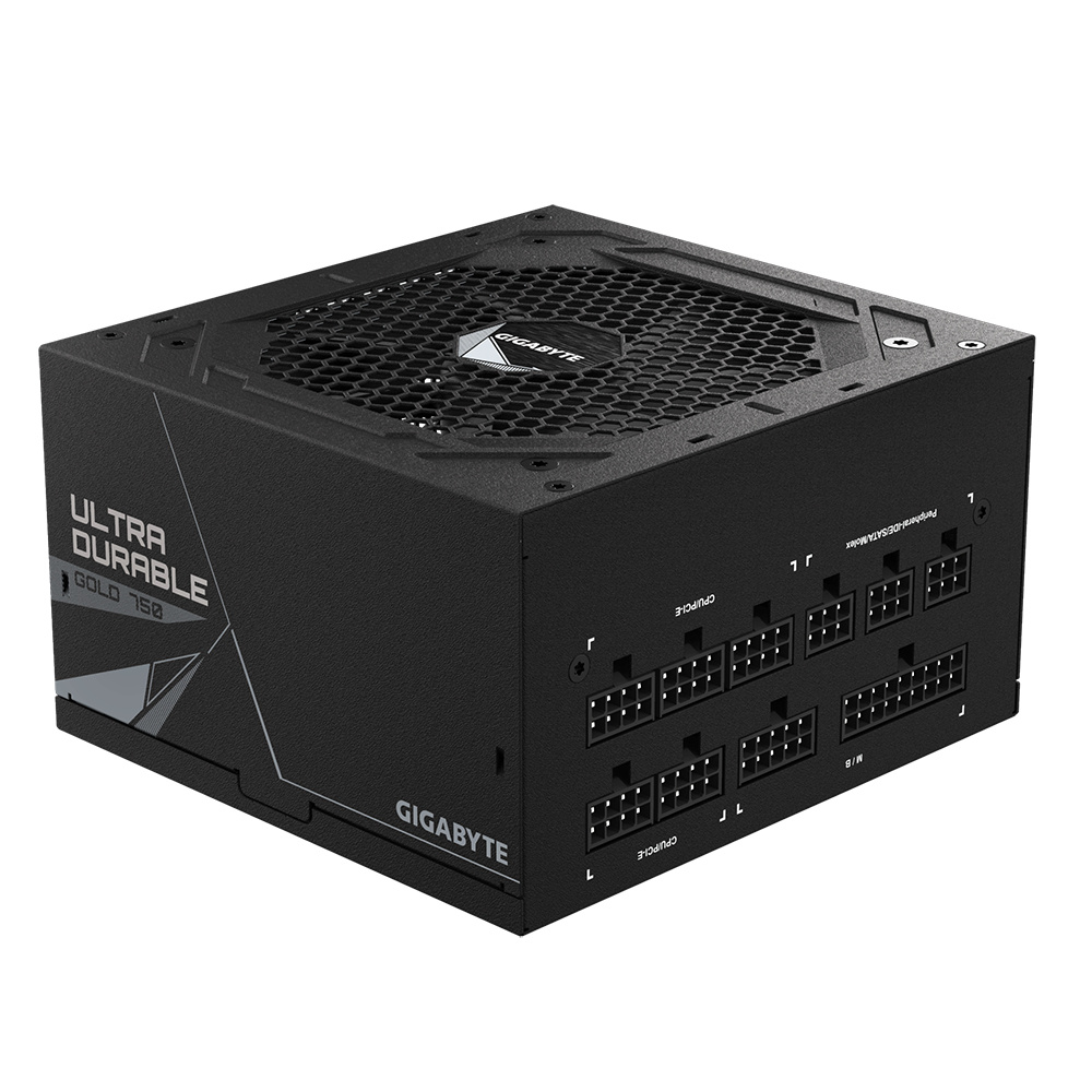 Fuente de Poder Gigabyte UD750GM 80 PLUS Gold, 20+4 pin ATX, 120mm, 750W SKU: GP-UD750GM