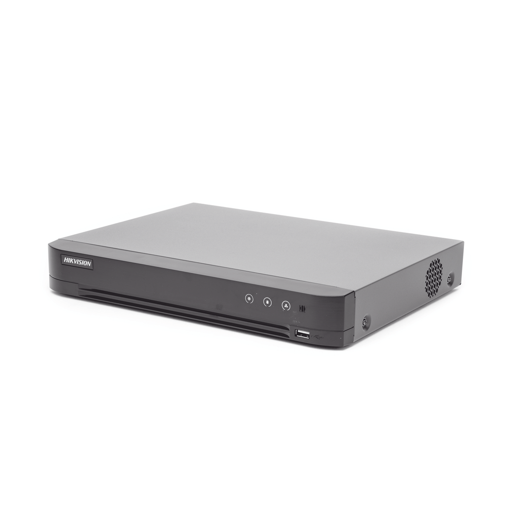 DVR 8 Canales TurboHD + 4 Canales IP / 5 Megapixel - 3K Lite / Acusense (Evita Falsas Alarmas) / Audio por Coaxitron / 1 Bahía de Disco Duro / H.265+ / Salida de Video en Full HD SKU: 