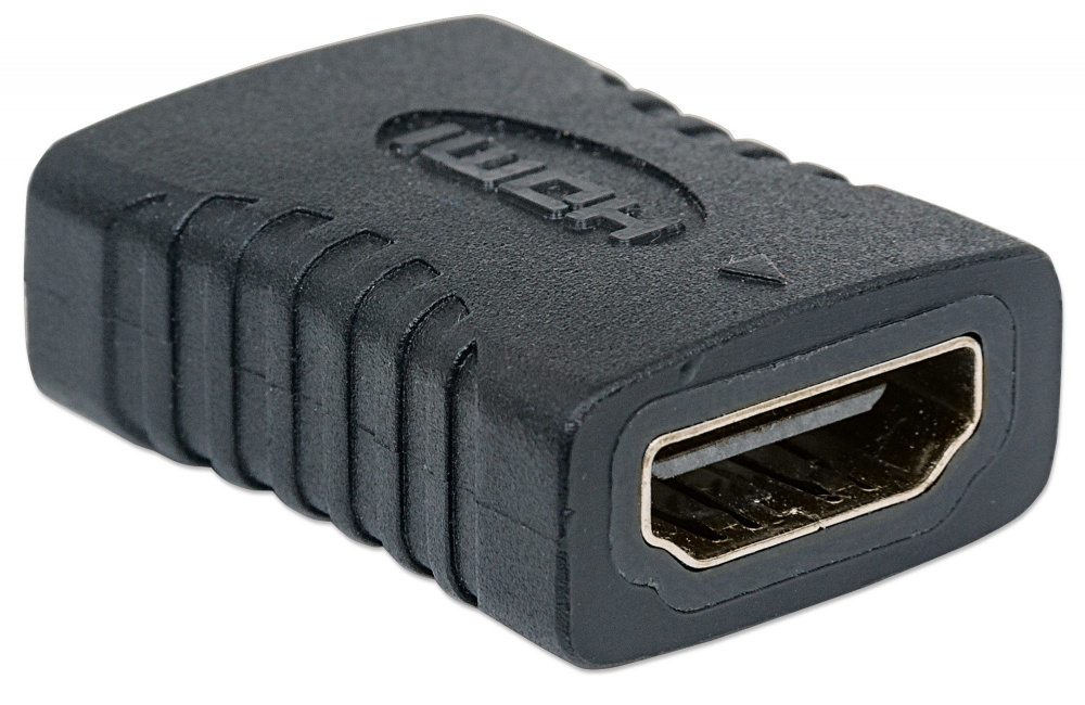 Manhattan Cople HDMI A Hembra - HDMI A Hembra, Conexión Recta, Negro SKU: 353465