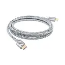 Cable HDMI de Alta Resolución en 8K / Versión 2.1 / Epcom Powerline  2 Metros de Longitud (6.56 ft) / Recomendado para Audio eARC / Dolby Atmos SKU: HDMI2.1-2M