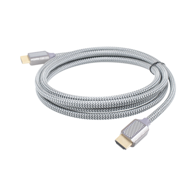 Cable HDMI de Alta Resolución en 8K / Versión 2.1 / Epcom Powerline  2 Metros de Longitud (6.56 ft) / Recomendado para Audio eARC / Dolby Atmos SKU: HDMI2.1-2M