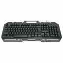 Teclado Gamer Manhattan 180610 RGB, Alámbrico, Negro (Español) SKU: 180610