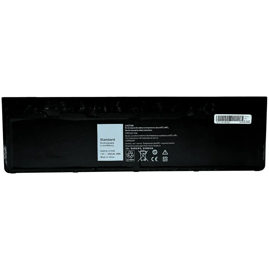 EKD7240 Bateria 4 Celdas 7.4V 7000mAh / 52Wh para Dell Latitude E7240 E7250 GVD76 / WD52H / 451-BBF / 451-BBFX SKU: EKD7240