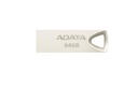 Memoria USB Adata UV210, 64GB, USB 2.0, Dorado Metálico SKU: AUV210-64G-RGD