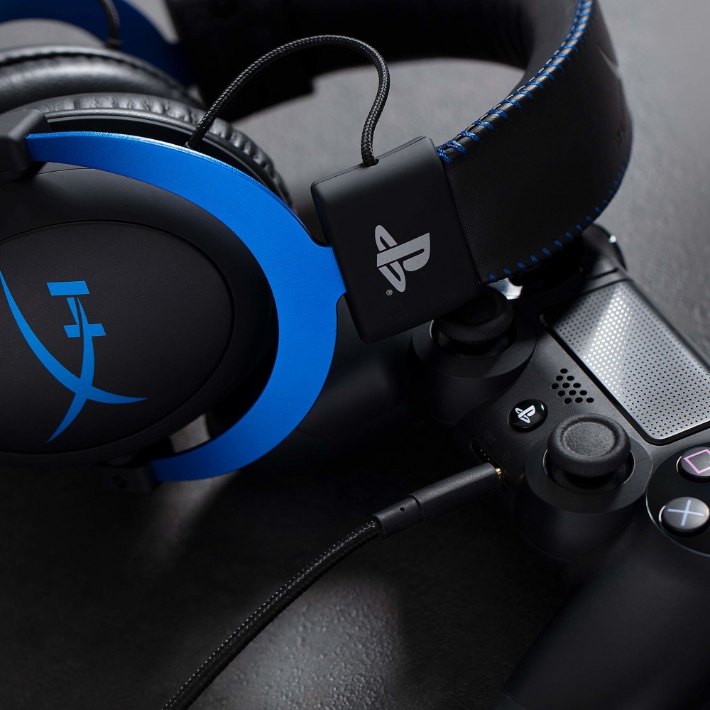 HyperX Audifonos Gamer Cloud para PlayStation 4, Alámbrico, 1.3 Metros, 3.5mm, Negro/Azul
SKU: HX-HSCLS-BL/AM