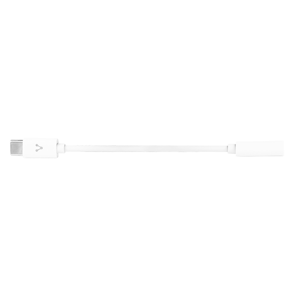 Vorago Adaptador USB-C Macho - 3.5mm Hembra, Blanco SKU: ADP-209