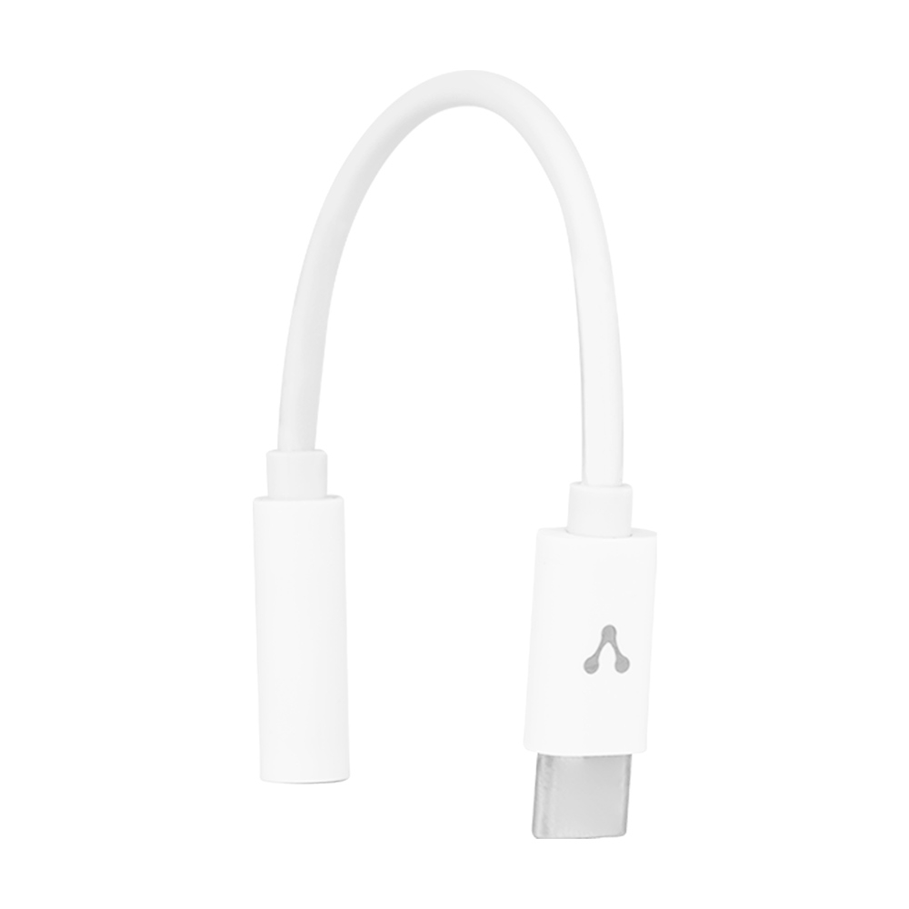 Vorago Adaptador USB-C Macho - 3.5mm Hembra, Blanco SKU: ADP-209