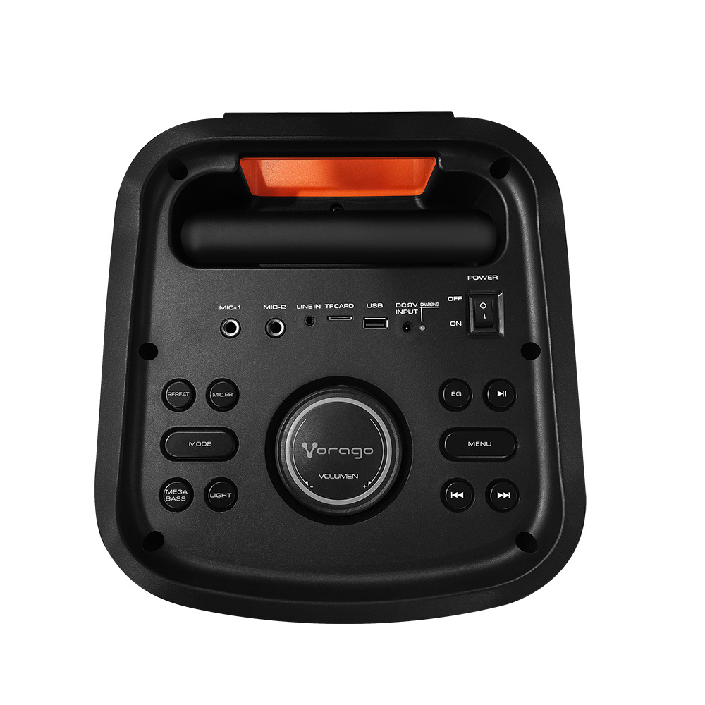 Vorago Bafle KSP-550, Doble Bluetooth, Inalámbrico, 80W RMS, USB, Negro
SKU: KSP-550