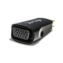 Vorago Adaptador HDMI - VGA + 3.5mm, Negro SKU: ADP-208