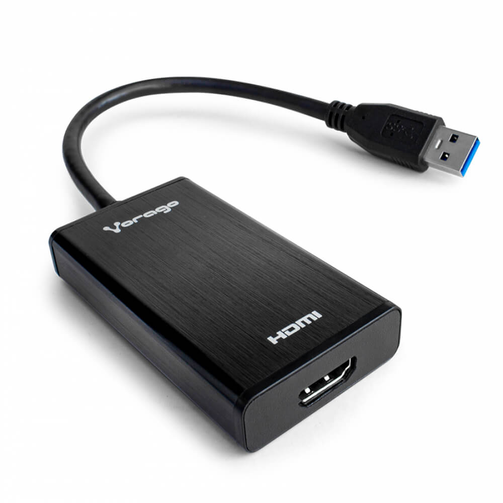 Vorago Adaptador HDMI Hembra - USB Macho, Negro SKU: ADP-204