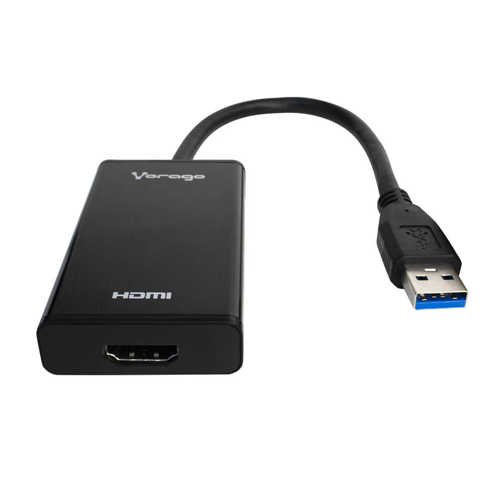 Vorago Adaptador HDMI Hembra - USB Macho, Negro SKU: ADP-204