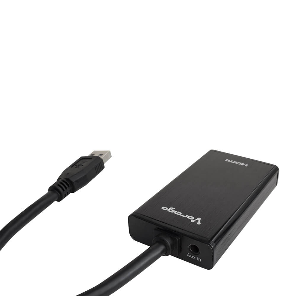 Vorago Adaptador HDMI Hembra - USB Macho, Negro SKU: ADP-204