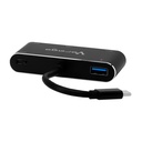 Vorago Adaptador USB-C Macho - VGA/HDMI/USB-C/3.5mm/USB-A Hembra, Negro SKU: ADP-350