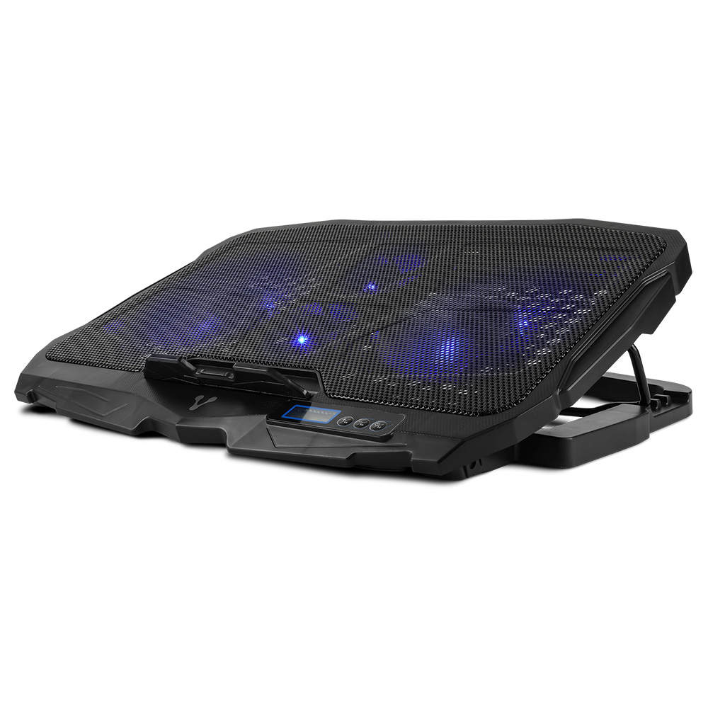 Vorago Base Enfriadora CP-301 para Laptop 17", 4 Ventiladores, Negro SKU: CP-301