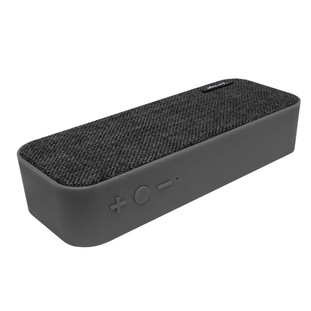 Vorago Bocina Portátil BSP-150, Bluetooth, Alámbrico/Inalámbrico, 2.0 Canales, 6W RMS, USB, Gris SKU: BSP-150-GRY