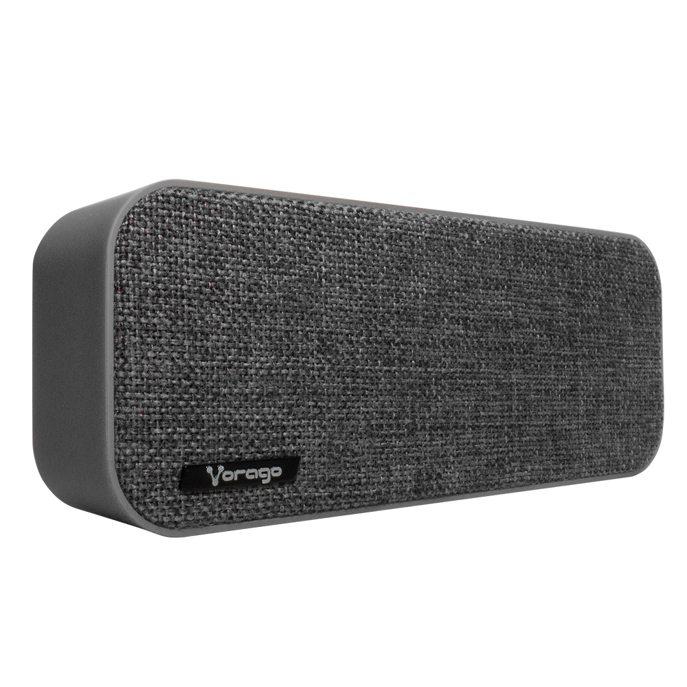 Vorago Bocina Portátil BSP-150, Bluetooth, Alámbrico/Inalámbrico, 2.0 Canales, 6W RMS, USB, Gris SKU: BSP-150-GRY