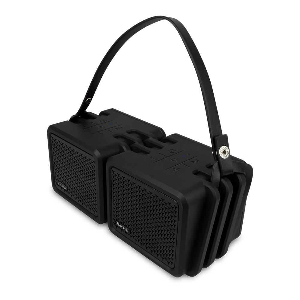 Vorago Bocina Portátil BSP-601, Bluetooth, Inalámbrico, 2.0, 20W RMS, Negro SKU: BSP-601