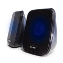 Vorago Bocina SPK-107, Alámbrico, 3W RMS, USB, Negro SKU: SPK-107