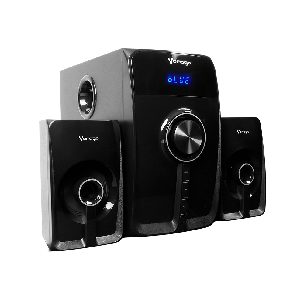 Vorago Bocina con Subwoofer SPB-300, Bluetooth, 2.1, 2x 10W, Negro SKU: SPB-300