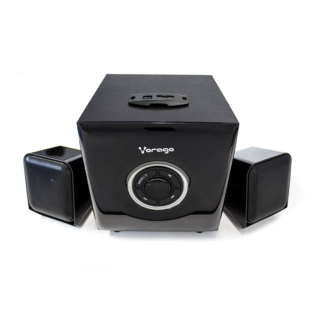 Vorago Bocinas con Subwoofer SPK-300, Alámbrico, 2.1, 10W RMS, Negro SKU: SPK-300