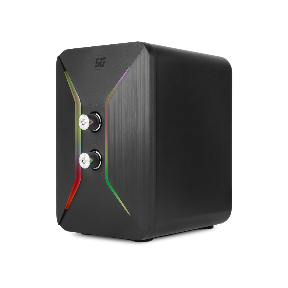 Vorago Bocinas con Subwoofer Start The Game SPK-250 RGB, Alámbrico, 2.1, 11W RMS, USB, Negro SKU: SPK-250