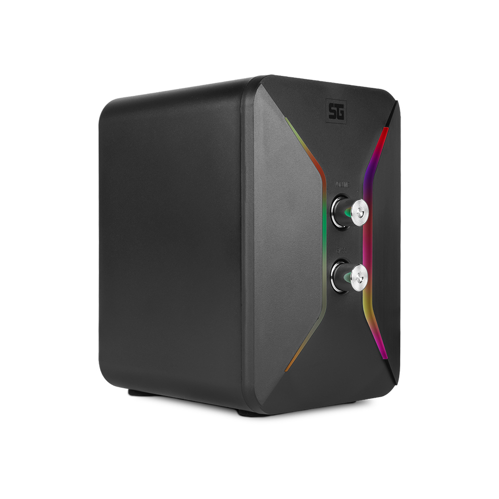 Vorago Bocinas con Subwoofer Start The Game SPK-250 RGB, Alámbrico, 2.1, 11W RMS, USB, Negro SKU: SPK-250