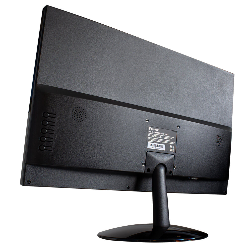 Monitor Vorago LED-W19-204 LED 19.5", 1366 x 768, HD, Widescreen, HDMI, Negro, HDMI, VGA, 60HZ SKU: LED-W19-204