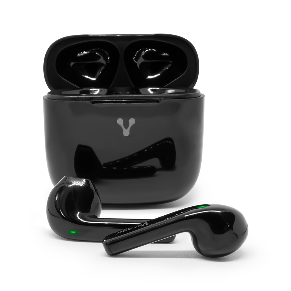 Vorago Audífonos Intrauriculares con Micrófono Eardbus 400, Inalámbrico, Bluetooth, Negro SKU: ESB-400