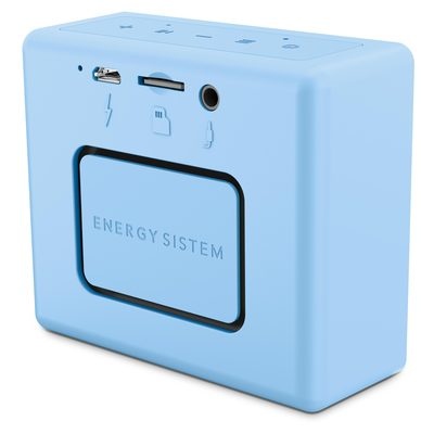 Energy Sistem Bocina Portátil Music Box 1+, Bluetooth, Inalámbrico, 5W RMS, USB, Azul SKU: 445950