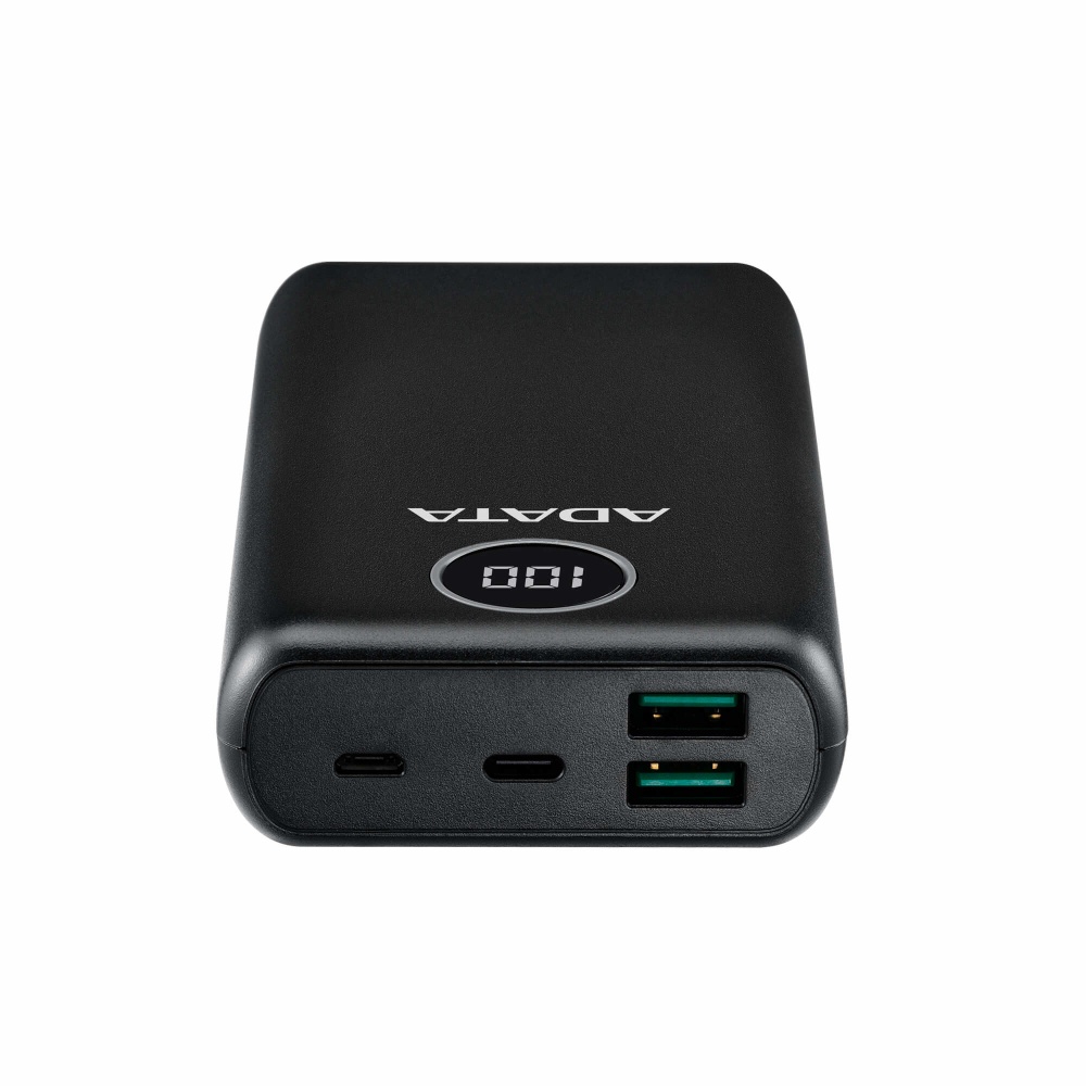 Cargador Portátil Adata P20000QCD, 20.000mAh, Negro SKU: AP20000QCD-DGT-CBK