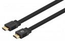 Manhattan Cable HDMI de Alta Velocidad HDMI 2.0 Macho - HDMI 2.0 Macho, 4K, 60Hz, 50cm, Negro SKU: 355599