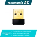 TP-Link Adaptador de Red USB Archer T2U Nano, Inalámbrico, WLAN, 633 Mbit/s, 2.4/5GHz SKU: ARCHER T2U NANO