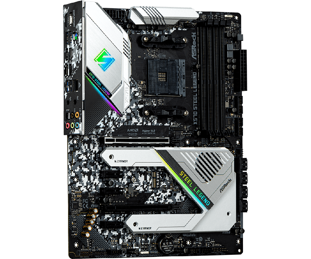 Tarjeta Madre ASRock ATX X570 STEEL LEGEND WIFI AX, S- AM4, AMD X570, HDMI, 128GB DDR4 para AMD ― Requiere Actualización de BIOS para la Serie Ryzen 5000
SKU: X570 STEEL LEGEND WIFI AX