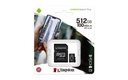 Memoria Flash Kingston Canvas Select Plus, 512GB MicroSDXC UHS-I Clase 10, con Adaptador SKU: SDCS2/512GB