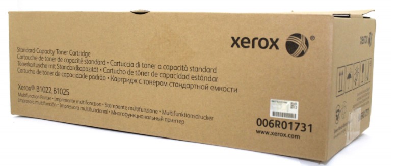 006R01731 Original Toner Xerox WorkCenter B1022, B1025  13,700 Páginas SKU: 006R01731