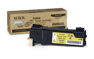 106R01337 Original Amarillo Toner Xerox Phaser 6125 1000 Páginas SKU: 106R01337