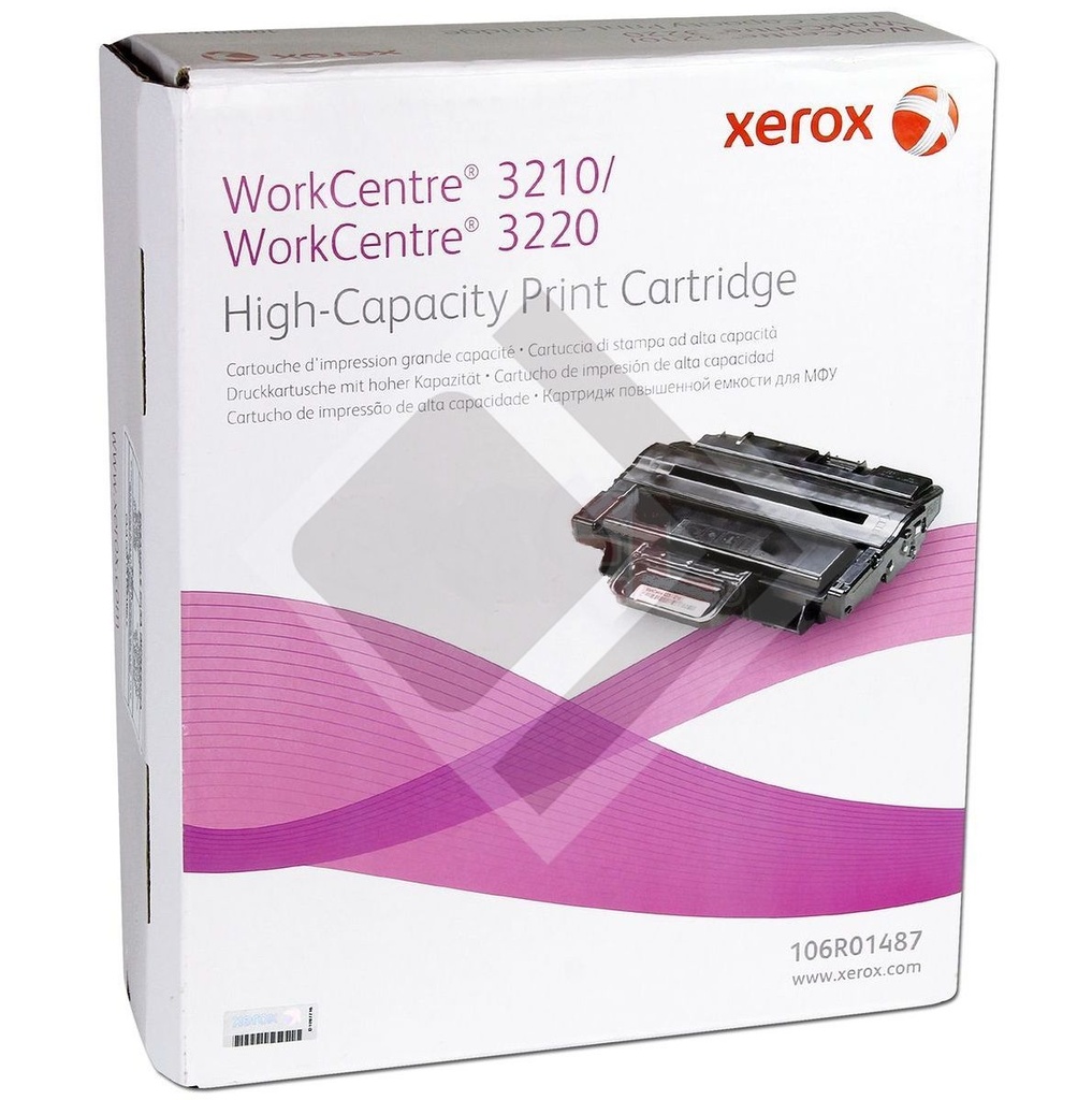 106R01487 Original Toner Xerox WorkCentre 3210, 3220 4,100 Páginas SKU: 106R01487