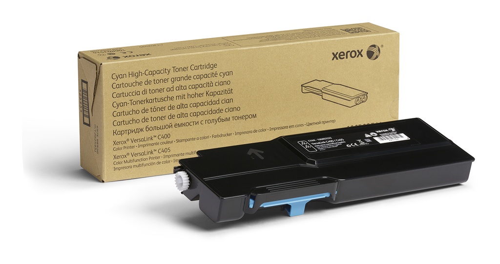 106R03522 Original Cian Toner Xerox VersaLink C405 , VersaLink C400 4,800 Páginas SKU: 106R03522